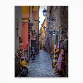 Streets In Sorrento Canvas Print