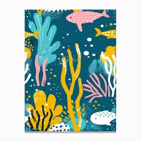 Under The Sea Canvas Print