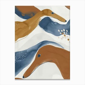 Hounds Canvas Print