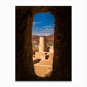 View From A Window Canvas Print
