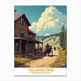 Yellowstone National Park 2 Canvas Print