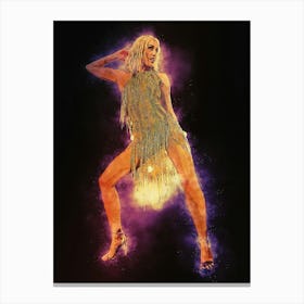 Spirit Of Miley Cyrus Canvas Print