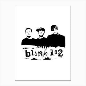 Blink 182 10 Canvas Print