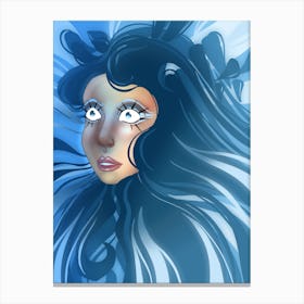 Shocked Canvas Print