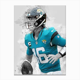 Trevor Lawrence Jacksonville Jaguars Canvas Print