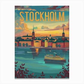 Stockholm Sweden Canvas Print