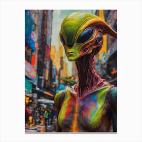 Alien 21 Canvas Print