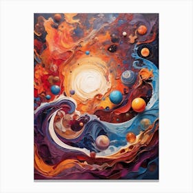 Planets Canvas Print