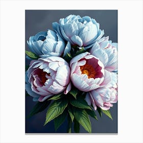 Peonies 13 Canvas Print