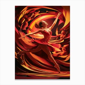 Bailarina Clasica Canvas Print