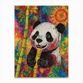 Panda Bear 21 Canvas Print