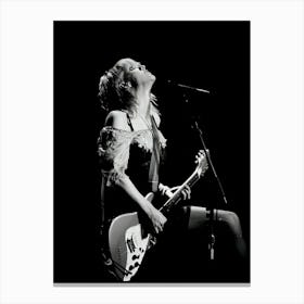 Courtney Love, Guitar And Vocals Canvas Print