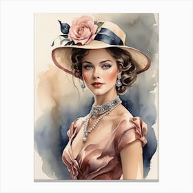 Victorian Woman 1 Canvas Print