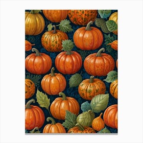 Pumpkins Canvas Print