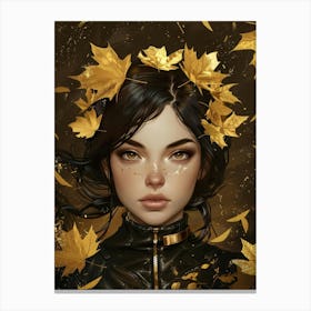 Autumn Girl 1 Canvas Print