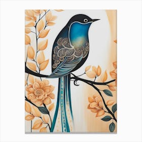 Blue Bird Canvas Print