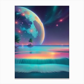 Fantasy Galaxy Ocean 2 Canvas Print