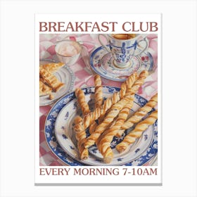 Breakfast Club Cheese Straws 2 Canvas Print