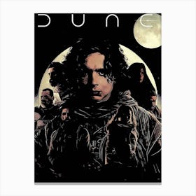 dune movie 13 Canvas Print