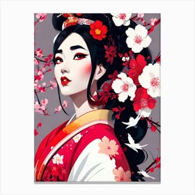 Asian Girl 22 Canvas Print