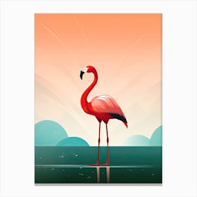Timeless Flamingo Serenade Canvas Print