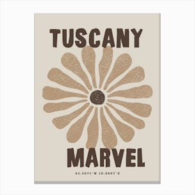 Tuscany Marvel 3 Canvas Print