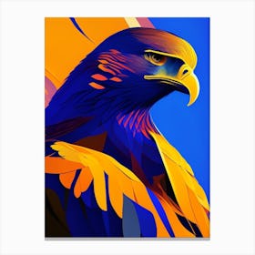 Golden Eagle Pop Matisse Bird Canvas Print