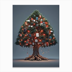 Christmas Tree 6 Canvas Print