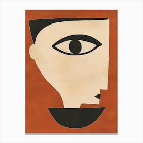 Eye Of A Man 3 Canvas Print