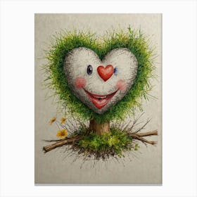 Heart Tree 6 Canvas Print