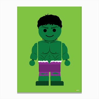 Toy Hulk Canvas Print
