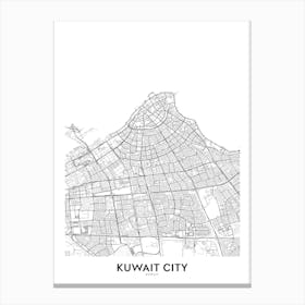 Kuwait City Canvas Print