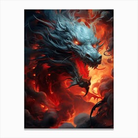 Dragon Fire Canvas Print