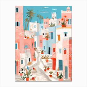 Djerba Tunisia 2 Illustration Canvas Print