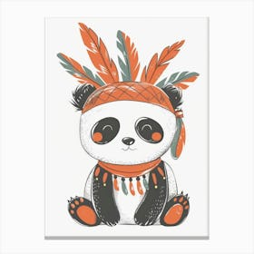 Indian Panda 2 Canvas Print