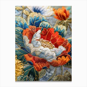 Chinese Embroidery 30 Canvas Print