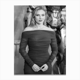 Scarlett Johansson Transformers One European Premiere Canvas Print