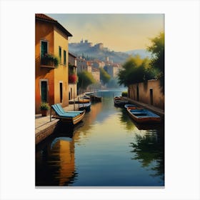 Venice Canal Canvas Print