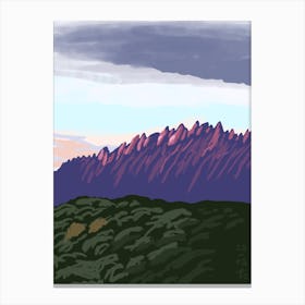 The Mountain Where The Gods Live Canvas Print