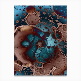 Abstraction Molecule 1 Canvas Print