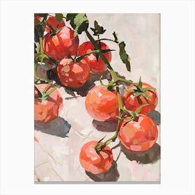 Tomatoes On The Vine Canvas Print