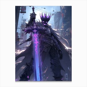 King Of The Kings Anime Canvas Print
