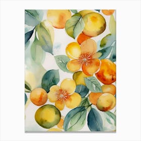 Landscape(Orange Blossoms) Canvas Print