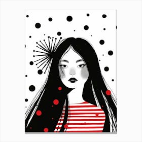 Asian Girl 54 Canvas Print