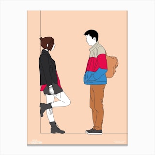 Maeve And Otis Canvas Print