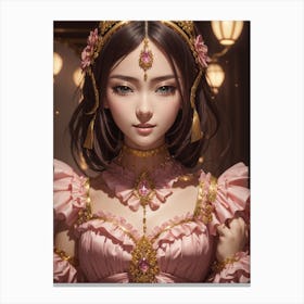 Asian Princess Canvas Print