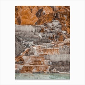 Western Hot Spring Canvas Print