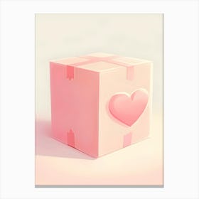 Valentine'S Day Gift Box Stampe su tela