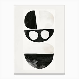 Oslo Stone Park Bauhaus Minimalist Canvas Print