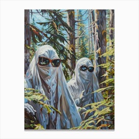 Ghosts In The Woods 7 Canvas Print